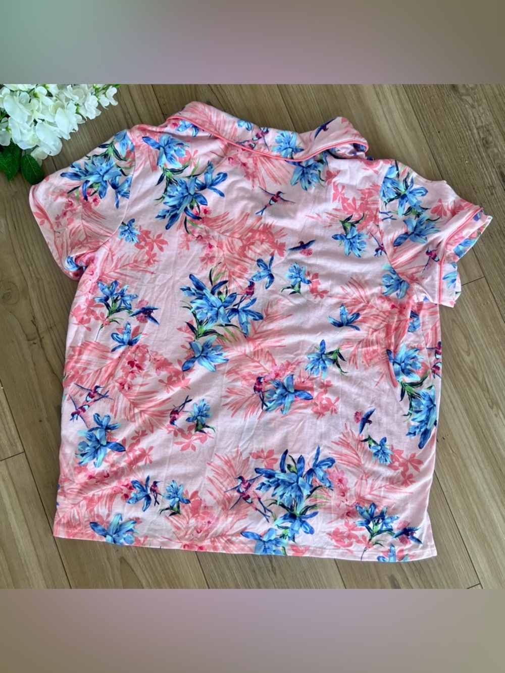 Pink Floral Secret Treasures Pajama Set - Picture 6 of 9